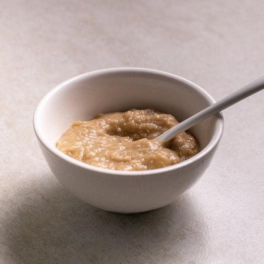 Apple + Banana Oats, with Cinnamon