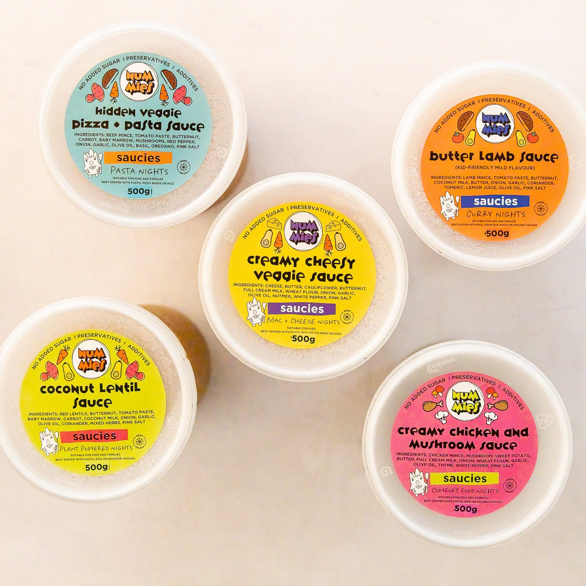 Family Saucies Box