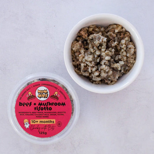 Beef and Mushroom Risotto