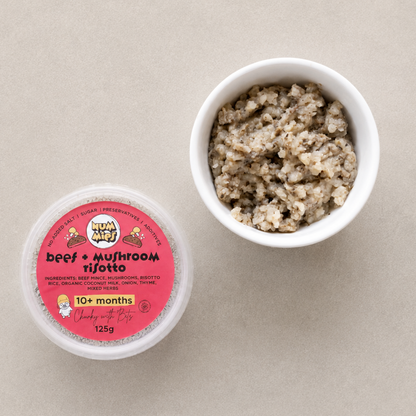 Beef and Mushroom Risotto