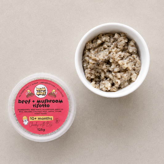 Beef and Mushroom Risotto