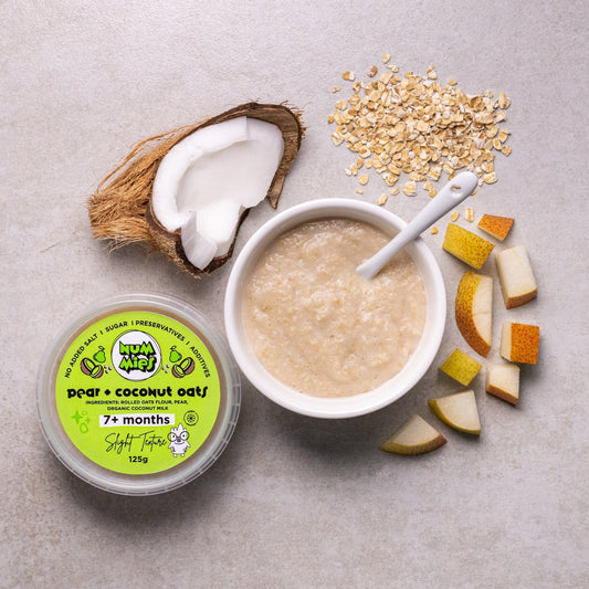 Pear + Coconut Oats