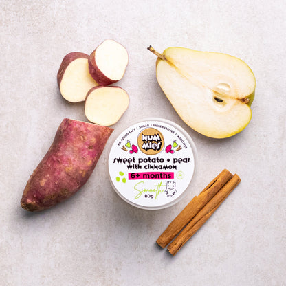 Sweet Potato, Pear + Cinnamon