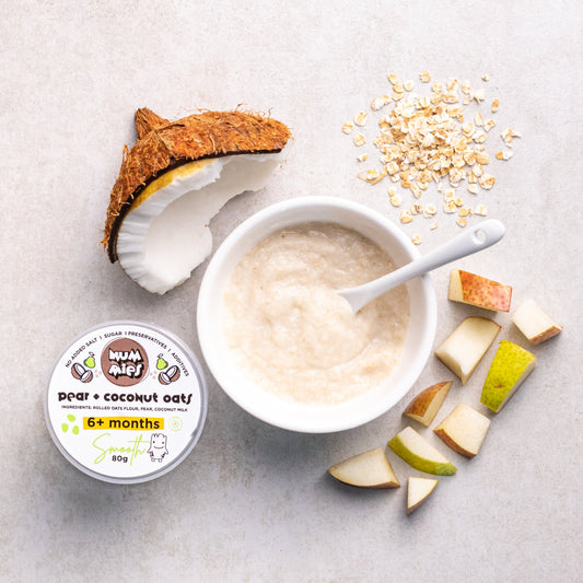 Pear + Coconut Oats