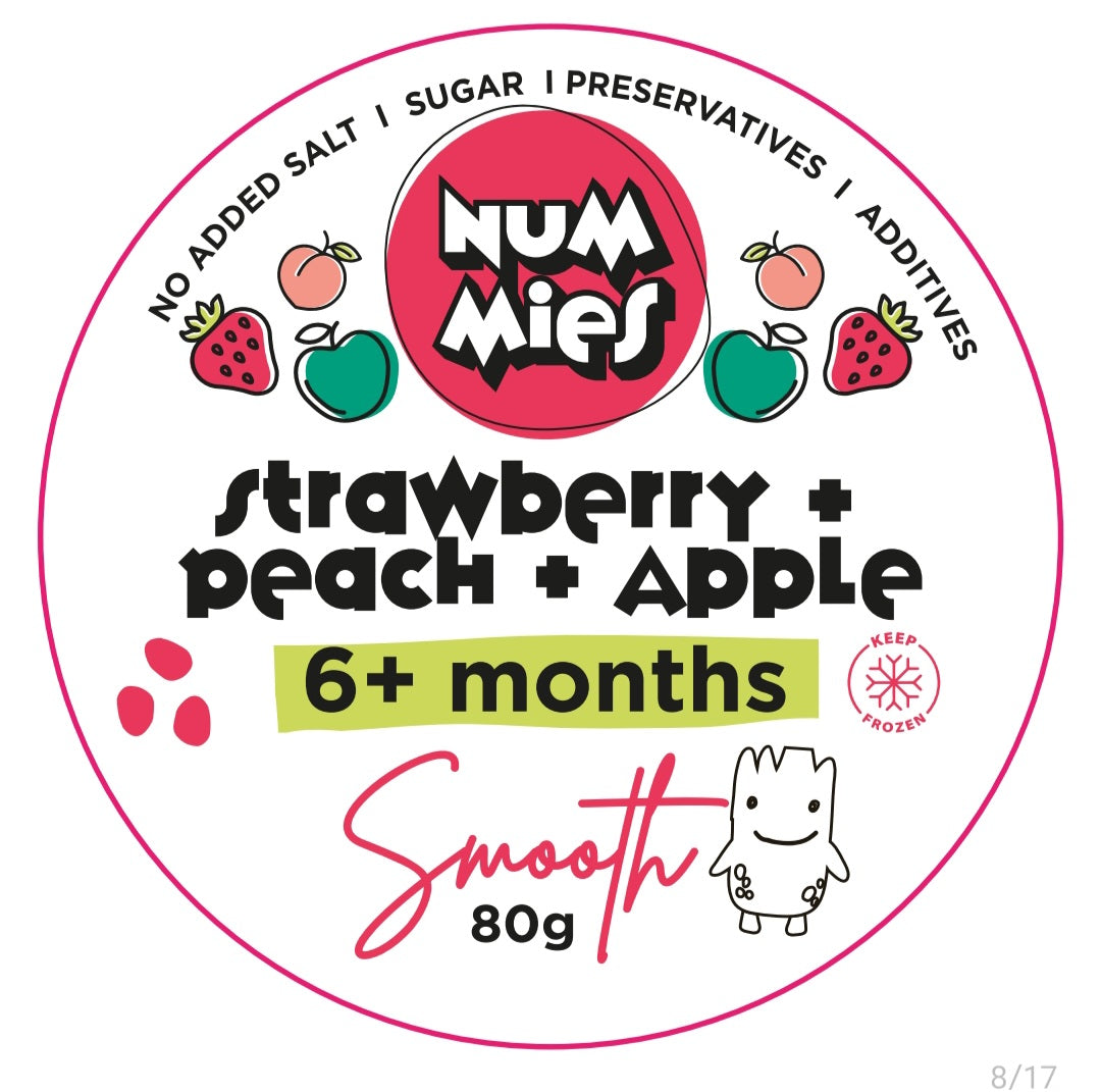 Strawberry, Peach + Apple (Seasonal)